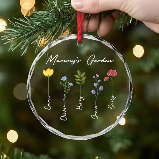 0065OUK2 custom glass christmas tree ornaments grandmas garden gifts_ 0065OTL7A