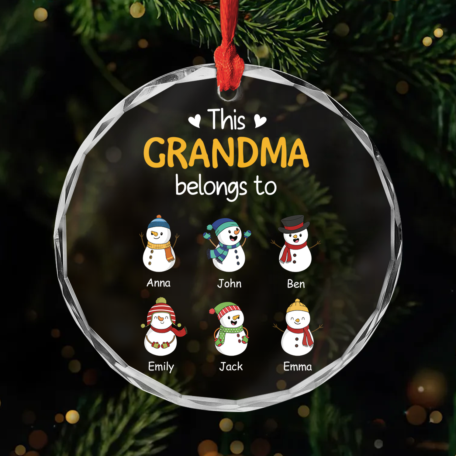 0527OUK1 custom gifts for grandma grandpa glass snowman xmas ornament_s 0527O0Z8A_ac5f5881 b8b5 4032 8f78 a9dd4fedb95f