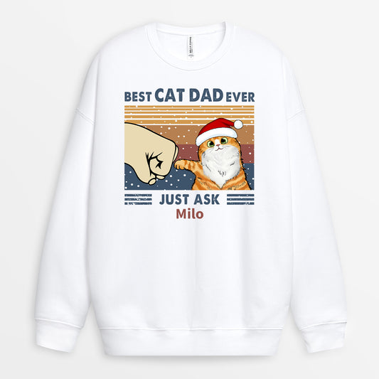 0528WUS1 personalized christmas sweatshirts best cat dad ever just ask_ 0528W5L8D_f7fc9d48 f74d 49bb 8882 9e8bc11f6509