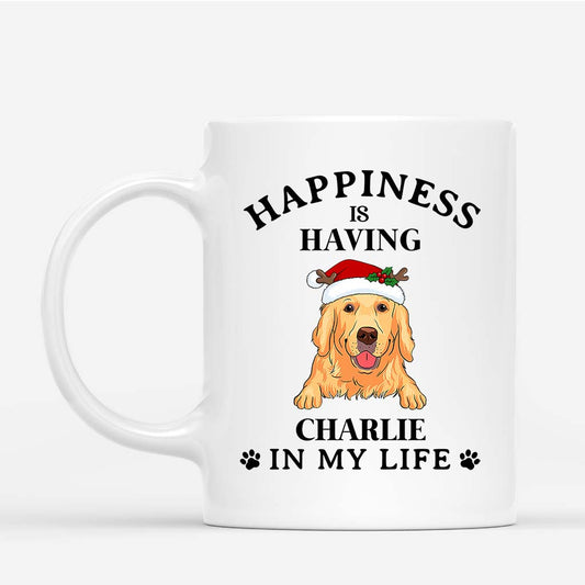 0554MUS1 Personalized Mug Gifts Dog Dog Lovers Christmas