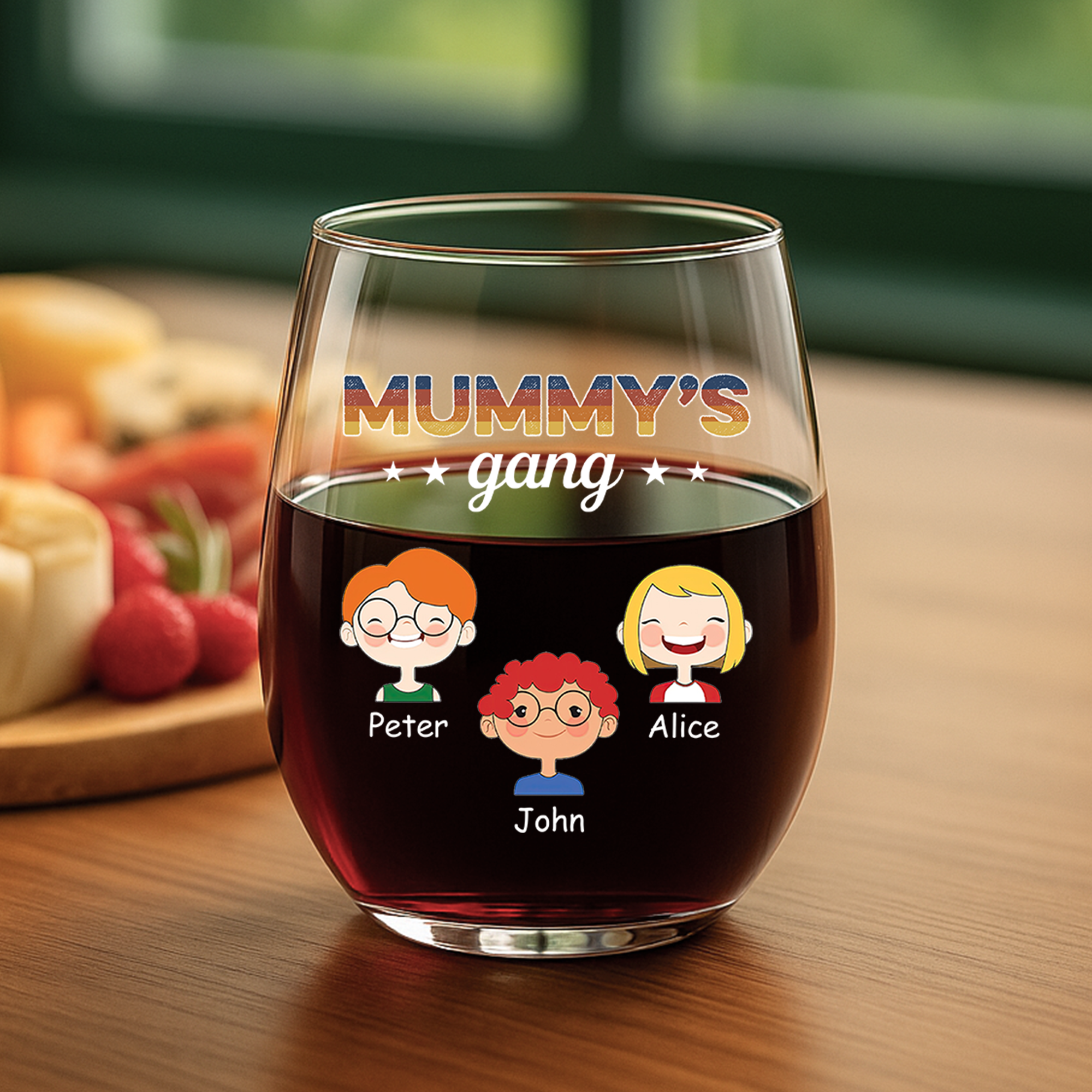 0793IUK2 personalized stemless wine glass unique gifts for grandpa 0793I8N7B