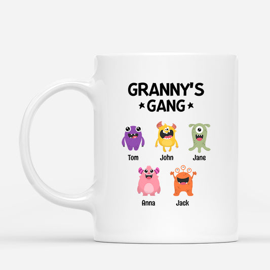 0795MUK1 Personalized Mugs Gifts Kid Granny Mummy