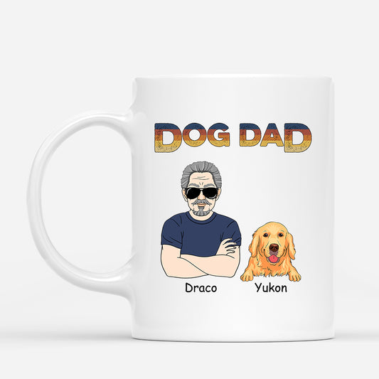 0821MUK1 Personalised Mug Gifts Dog Dog Lovers