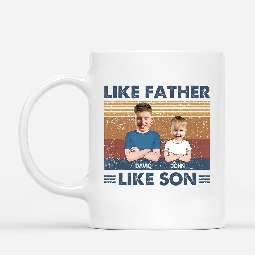 0837MUK1 Personalised Mugs Gifts Father Grandad Dad