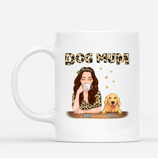 0866MUK1 personalised leopard dog mum t shirt_c62b1ead 12e5 4d75 a8ff 1c875c39adc1