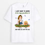 0872AUK1 Personalised T shirts Gifts Garden Dog Lovers