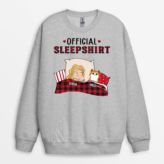 0914WUK2 Personalised Sweatshirt Gifts Sleeping Dog Lovers_bd9ad518 c9d2 44d8 9e4a cd8ece6e3dba