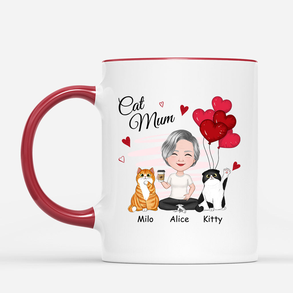Cat Mum - Personalised Gifts | Mugs for Cat Lovers