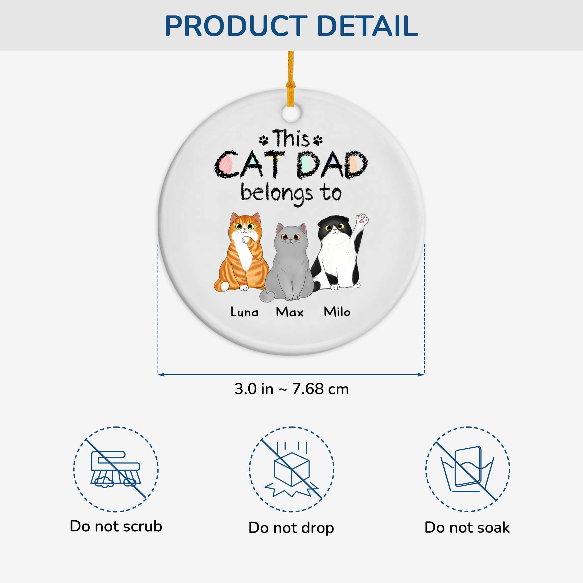 0938OUS3 personalized ceramic ornaments christmas gifts for cat lovers 0938O8T8D_e0201fb7 bd23 4a5e 873e a68886ca6475