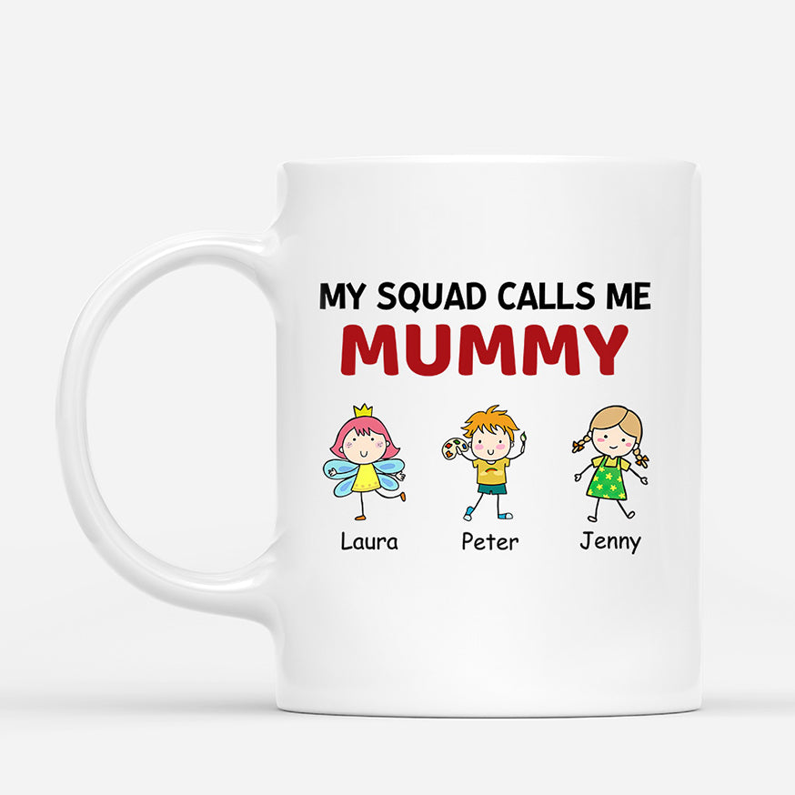 0956MUK1 Personalised Mugs Gifts Squad Grandma Mum_e04c45f4 416a 4fa1 989f 573f8ce63d47