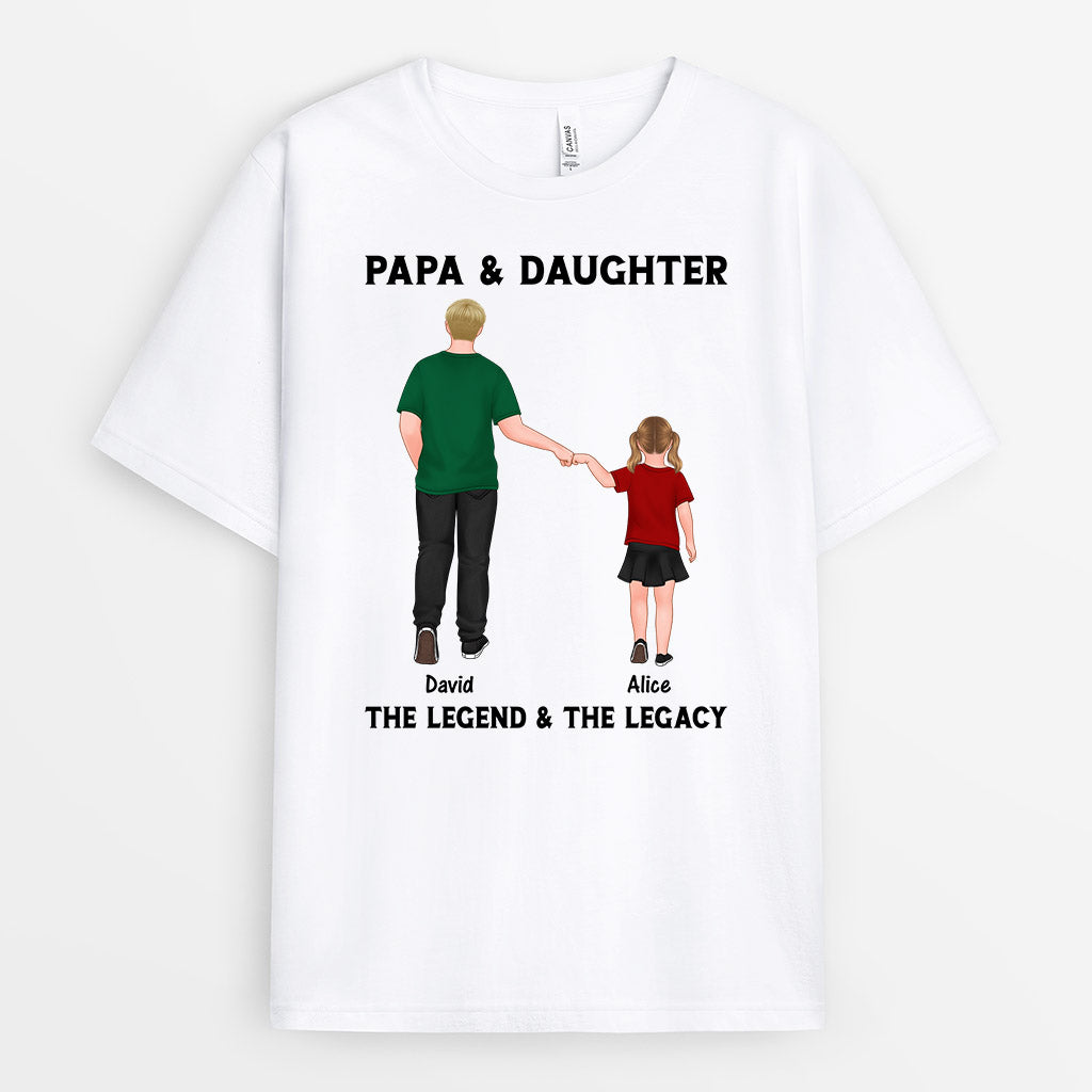 Dad Daughter T Shirt -  UK