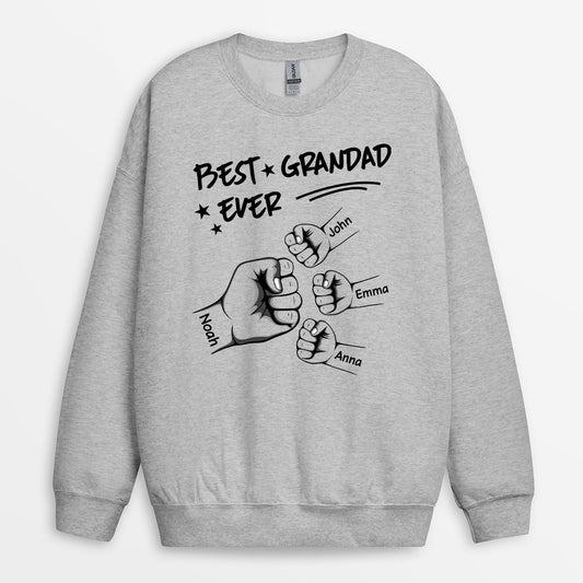 1006AUK2 Personalised T shirts Gifts Fist Bump Grandad Dad_0a1c69c5 abae 4924 a465 a79dfc92e4f2