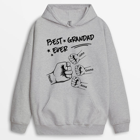 1006AUK2 Personalised T shirts Gifts Fist Bump Grandad Dad_9c86385c 9559 491d 94de 0b9b95f6fd24