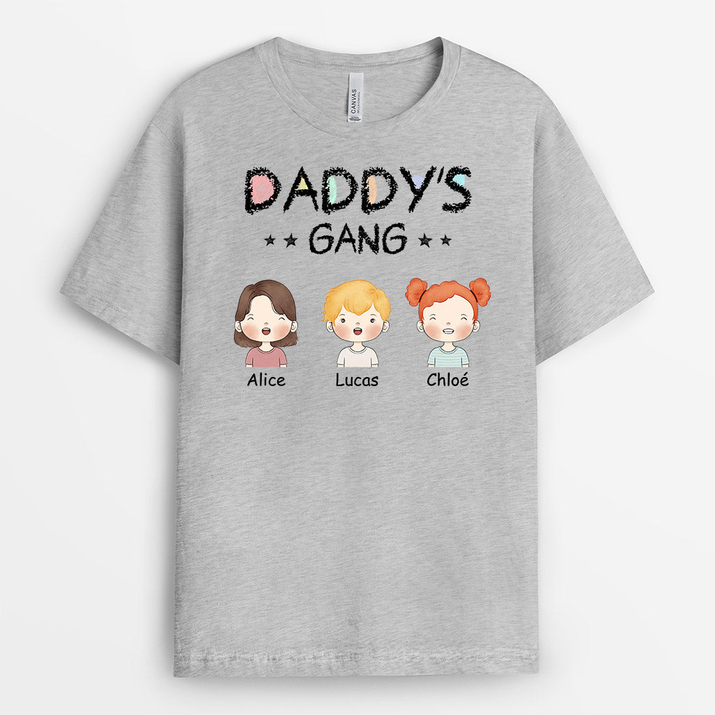 Grandad's Gang/Daddy's Gang - Personalised GIfts | T-shirts for Grandad/Dad