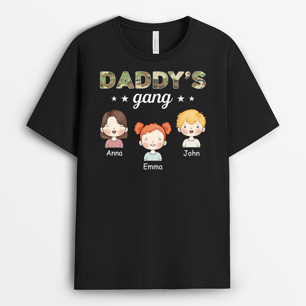 With Grandad's Gang - Personalised Gifts | T-shirt for Him