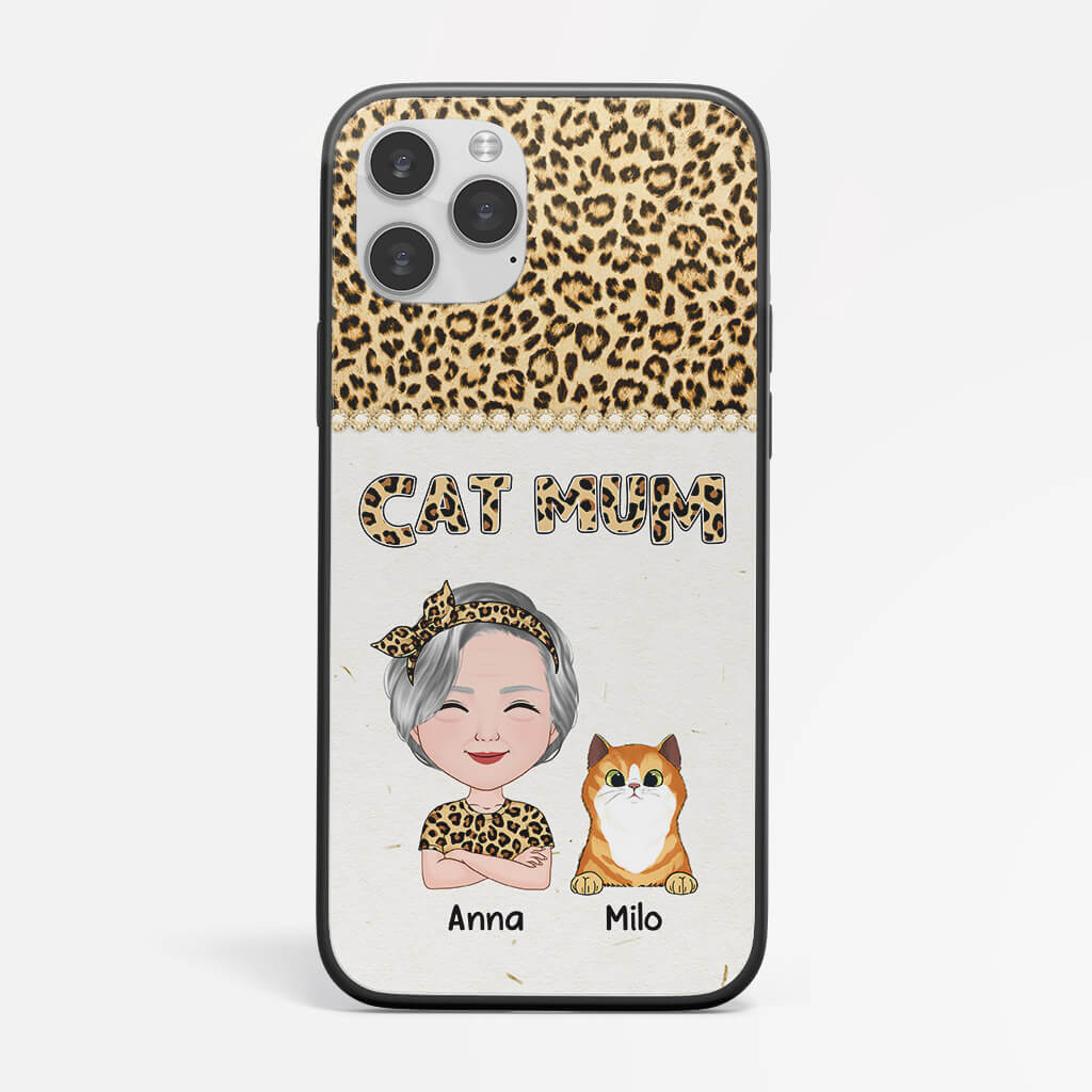 1200FUK1 Personalised Phone Case Gifts Mom Cat Lover_48f2eabd d268 4955 a743 90bfb14ec890