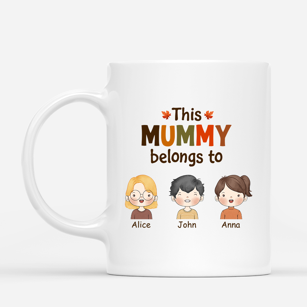 1215MUK1 personalized gifts for mother this mom belongs to mug 1215M3N8A