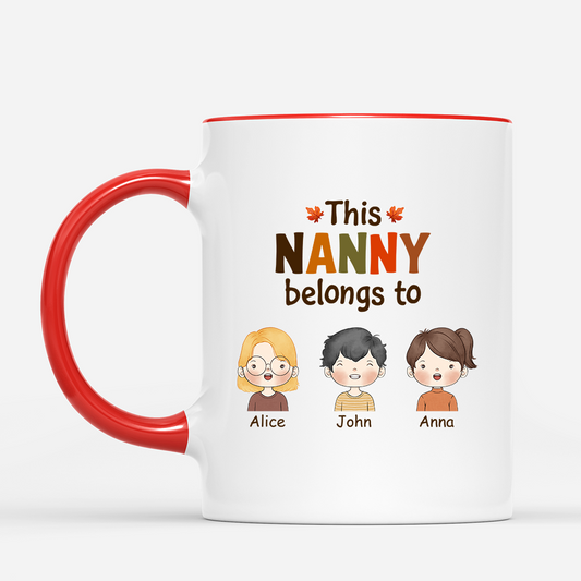 1215MUK2 personalized gifts for mother this mom belongs to mug 1215M3N8A