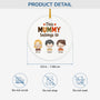 1215OUK3 personalized christmas gift this mom dad belongs to ceramic ornament 1215O3L8A