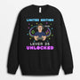 1241wuk1 personalised level 30 unlocked sweatshirt