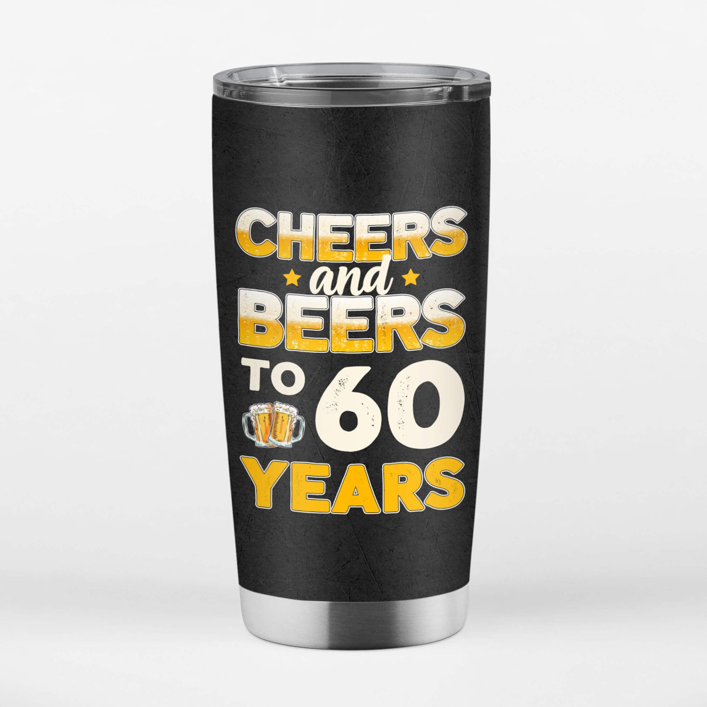 Personalised Cheers And Beers Tumbler