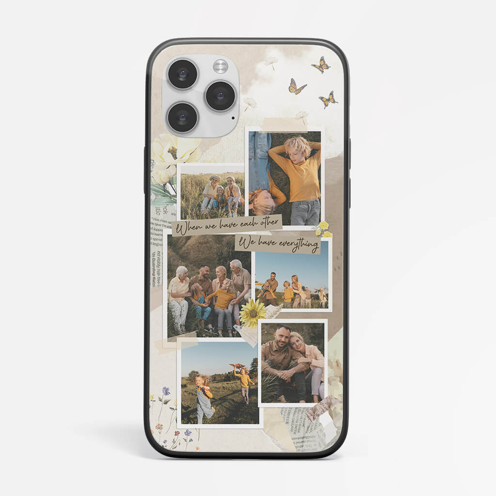Personalised Togetther Is Our Favourite Place To Be Phone Case