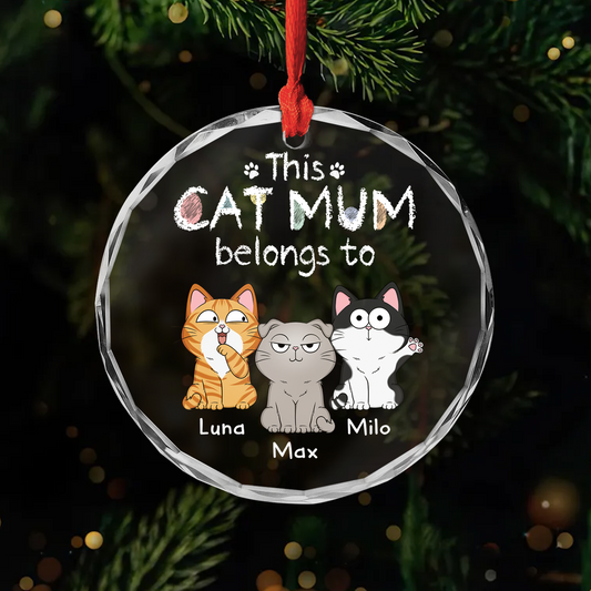 1295OUK1 custom glass cat ornaments_ christmas gifts for cat lovers 1295O