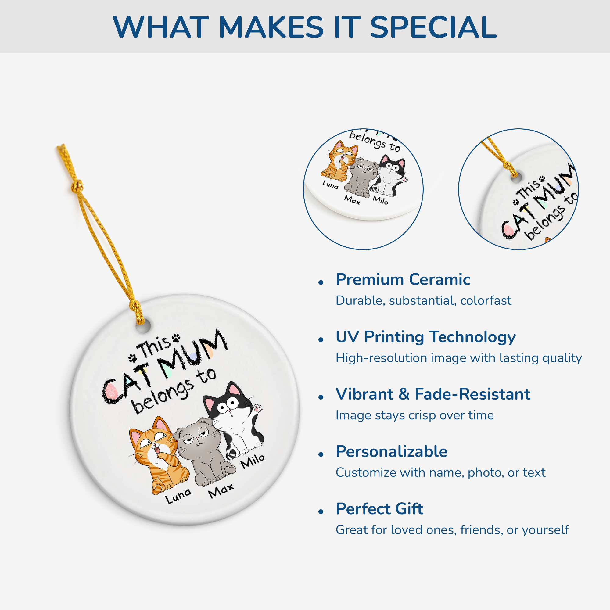 1295OUK4 custom ceramic cat ornaments_ christmas gifts for cat lovers 1295O