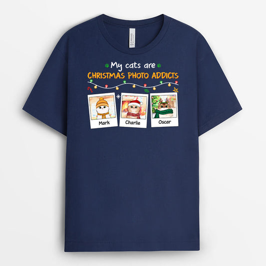 1391AUK1 personalised my dogs are christmas photo t shirt_fcd5cfd9 7355 4cc8 a9da 1b30396ce3ce