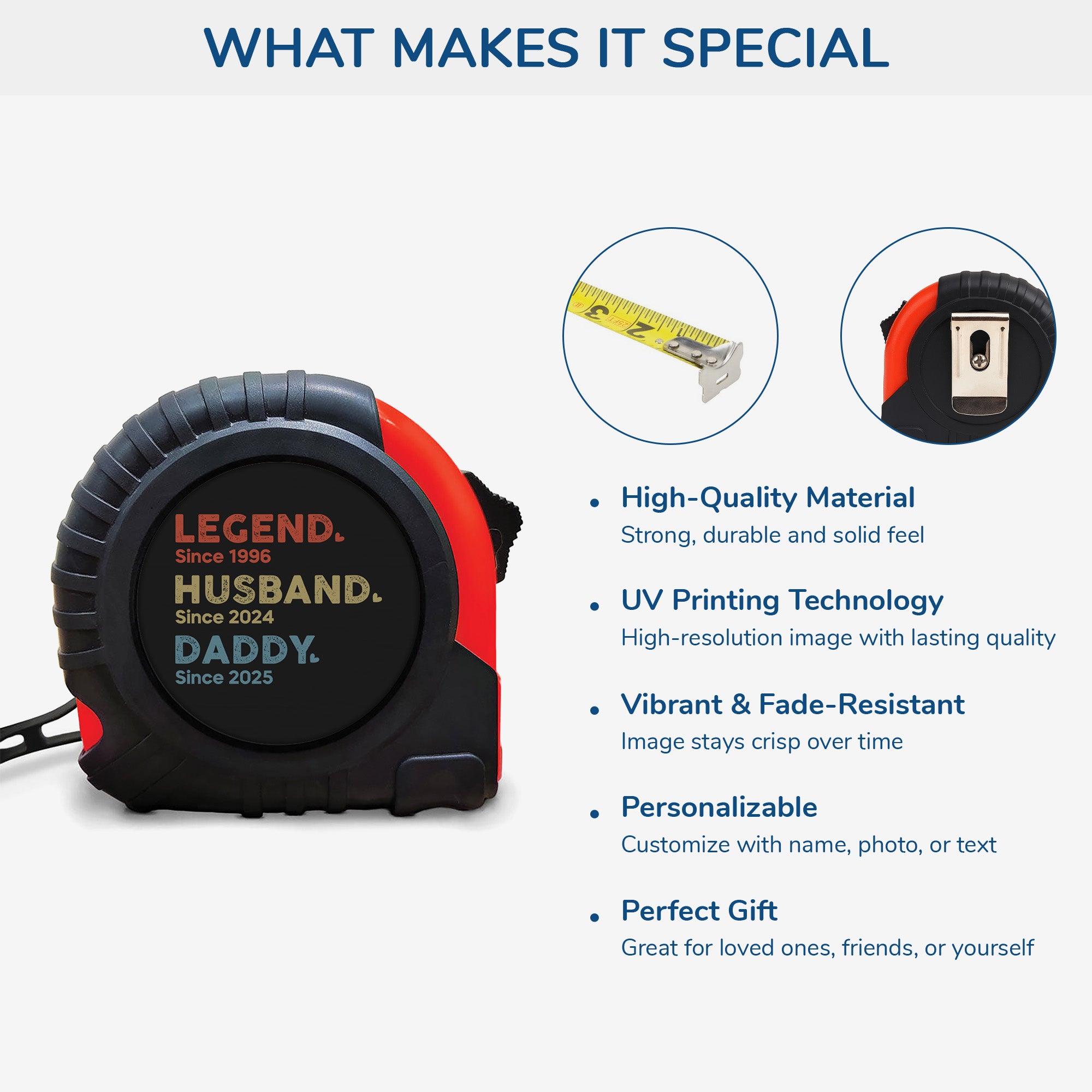 1503OUS4 personalized grandpa gifts legend since tape measure 1503O3T5B