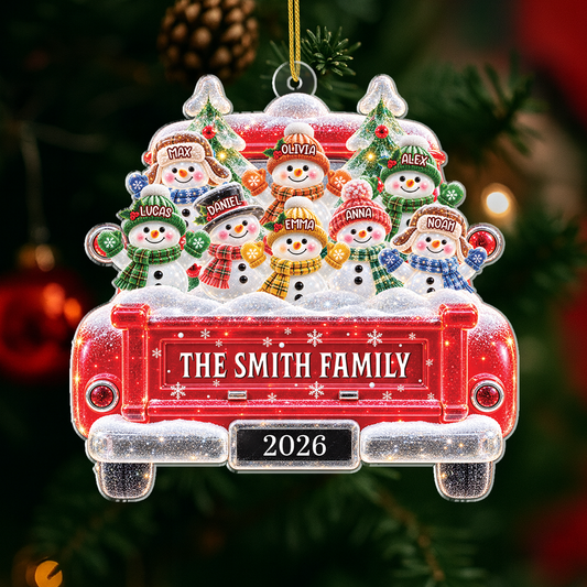 16487ON ProAcrylicOrnament CouUK RnDNone IdeNgoc NicFamily