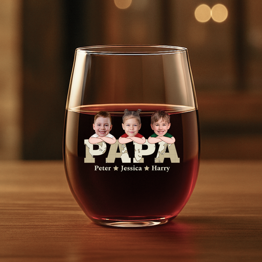 1717IUS1 personalized stemless wine glasses _ unique gifts for dad 1717IKH8B