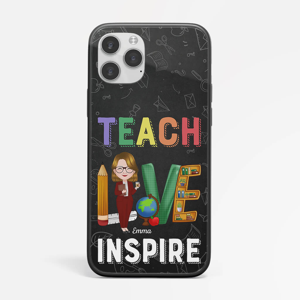 Personalised Love Inspired By Teaching Phone Case