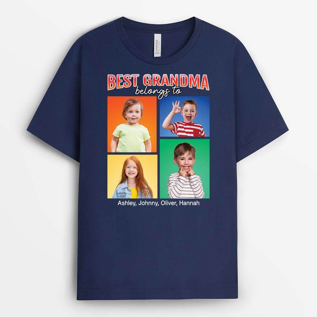 1940AUK2 personalised best mummy belongs to t shirt