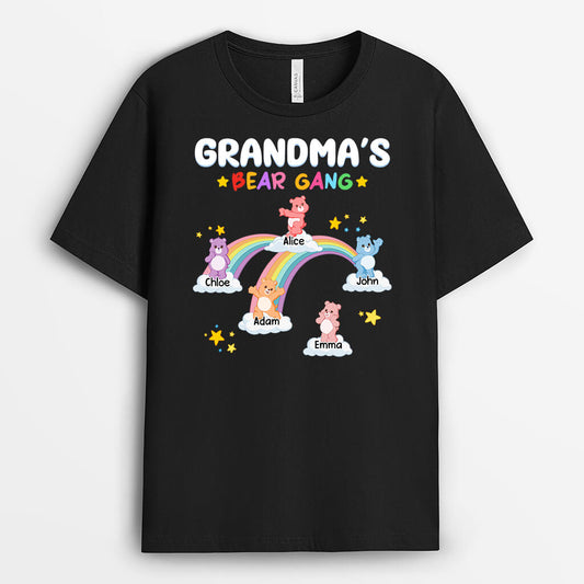 1951AUK1 personalised daddy grandpas bear gang t shirt