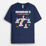 1951AUK2 personalised daddy grandpas bear gang t shirt