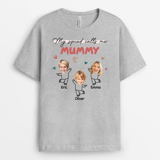 1962AUK2 personalised my squad calls me grandpa dad t shirt