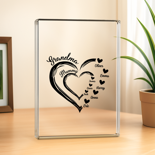 1969RUK2 personalized gifts for grandma rectangle acrylic plaques 1969R