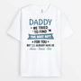 2085AUK1 personalised i tried to find the best gift for you daddy but you already have me t_shirt