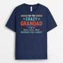 2098AUK2 personalised im the crazy dad grandpa t shirt