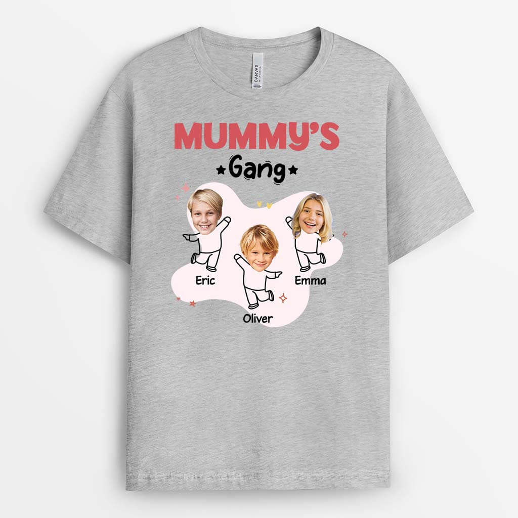 2139AUK2 personalised my best daddy grandpas gang t shirt