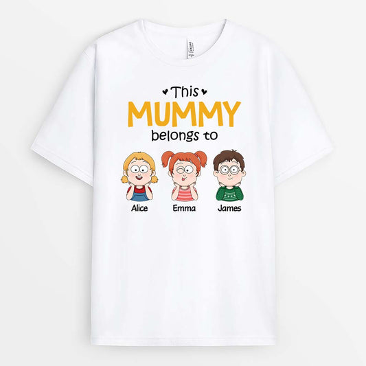 2141AUK1 personalised this perfect mummy grandma belongs to t shirt_4445c847 14c2 419b a676 ab50ab4ac116