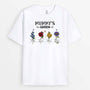 2142AUK2 personalised my best grandmas flower garden t shirt