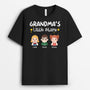 2156AUK1 personalised daddys grandads little stars t shirt