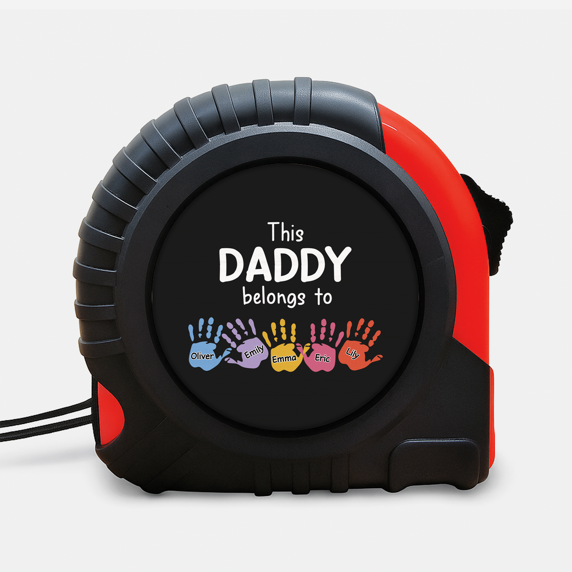 2169OUS1 personalized dad gifts measuring tape with handprints 2169O6N5B