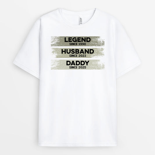 2193AUS2 custom gifts for grandads legend grandad since t shirt 2193A5L5B