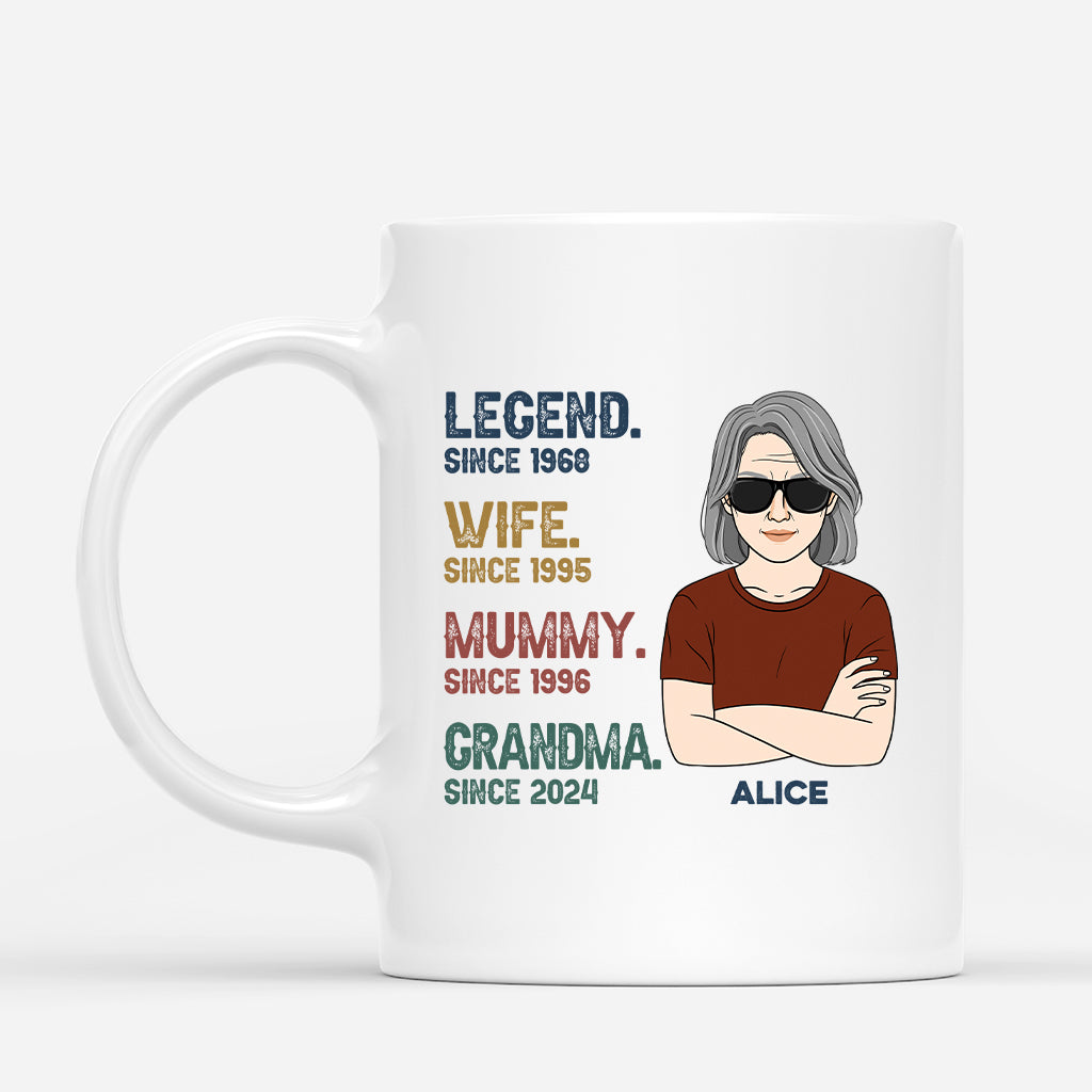 2207MUK1 personalised my legend mum grandma mug_be3bec79 79f3 4d54 abe7 e20185a897bc