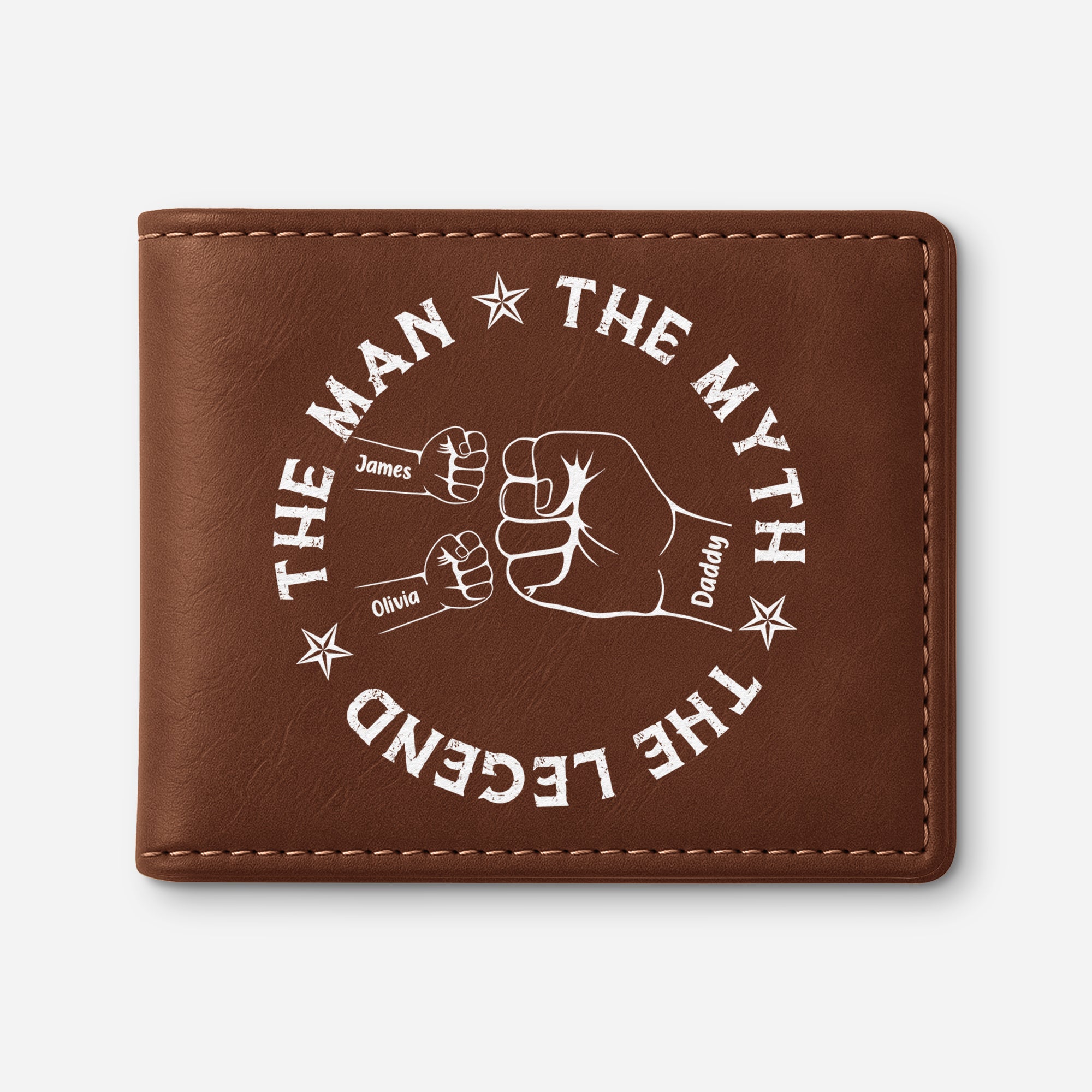 2261JUK1 personalised man myth legend leather wallet 2261J6I5B