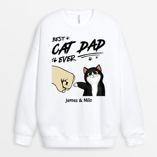 2279WUS1 best cat mom ever sweatshirt personalized gifts for cat lovers 2279W5L5D