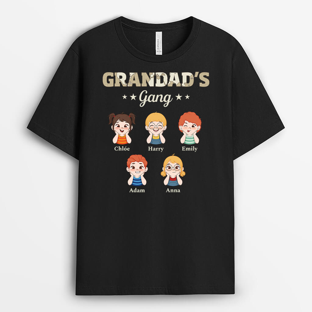 2317AUK1 personalised dad grandads gang t shirt_4cecaa89 2743 4182 bed9 82f147d25dd6